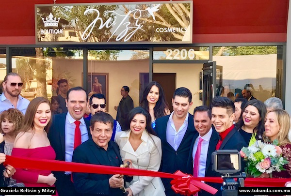 Graciela Beltrán Inaugura tienda de MItzy