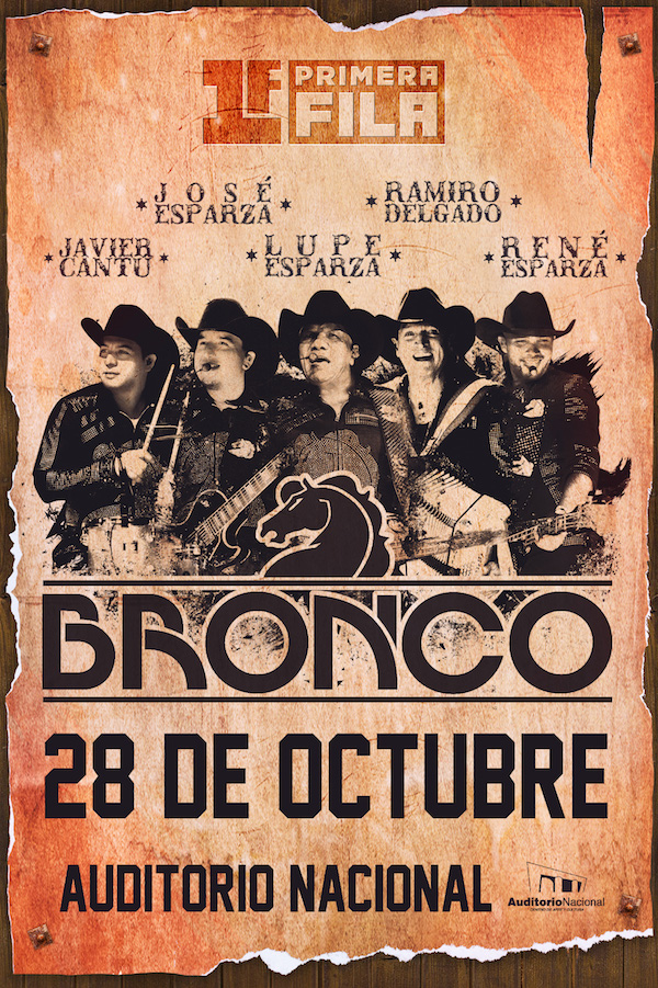 Bronco en el Auditorio Nacional