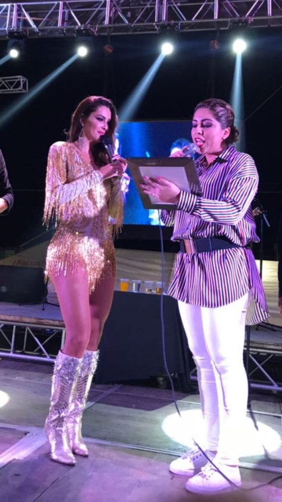 Ninel Conde en Carnaval de  Soledad
