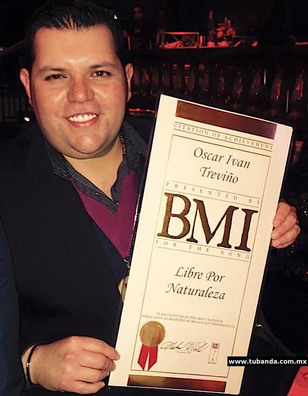 Oscar Iván Treviño - Premios BMI