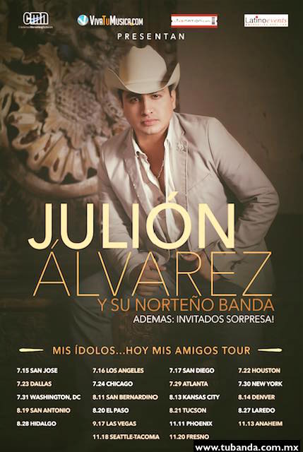 Julión Álvarez - Gira en USA