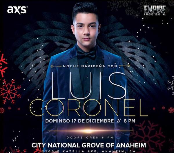 Luis Coronel - Concierto navideño