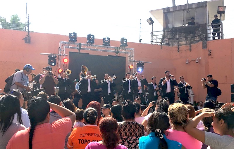 La Adictiva en el penal de Topo Chico Monterrey