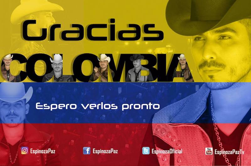 Espinoza Paz en Colombia