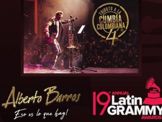 Alberto Barros es nominado al Grammy Latino 2018
