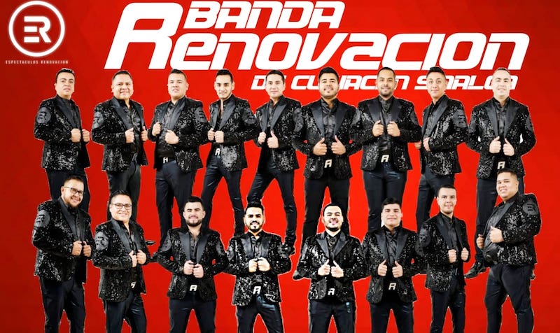 Banda Renovación de Culiacán Sinaloa