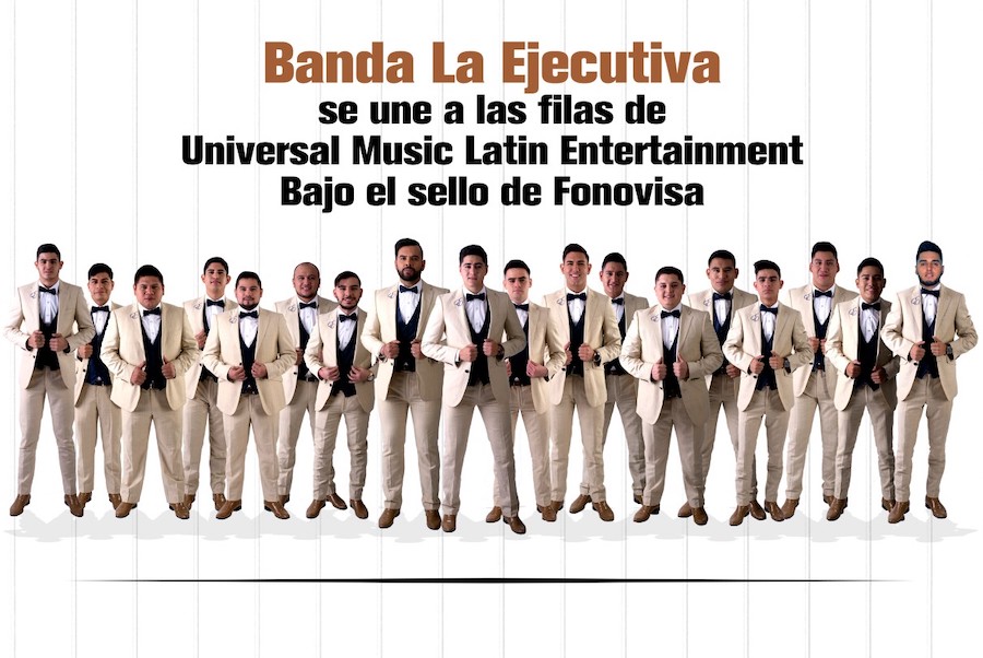 Banda La Ejecutiva estrena sencillo "Dile" y contrato con Universal Music Latin Entertainment bajo el sello Fonovisa.
