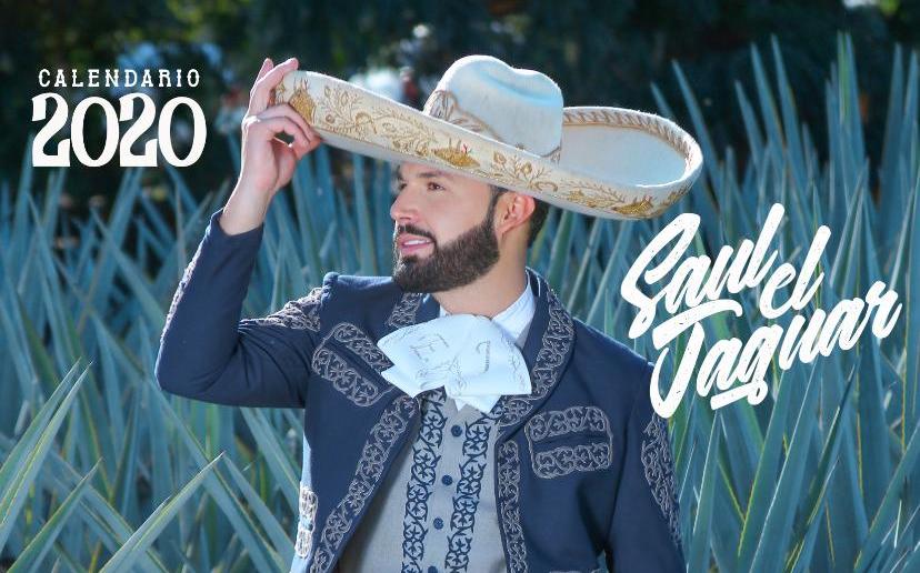 Saúl El Jaguar presenta su calendario 2020.