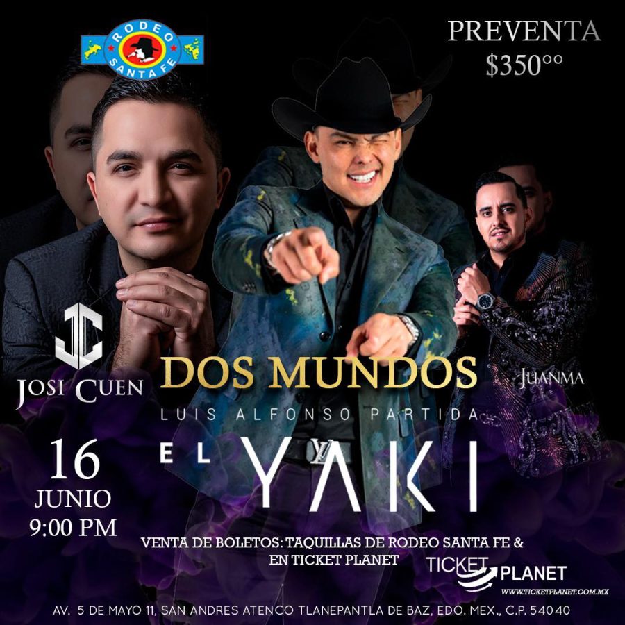 Luis Alfonso Partida El Yaki, Josi Cuen y Juanma en Rodeo Santa Fe