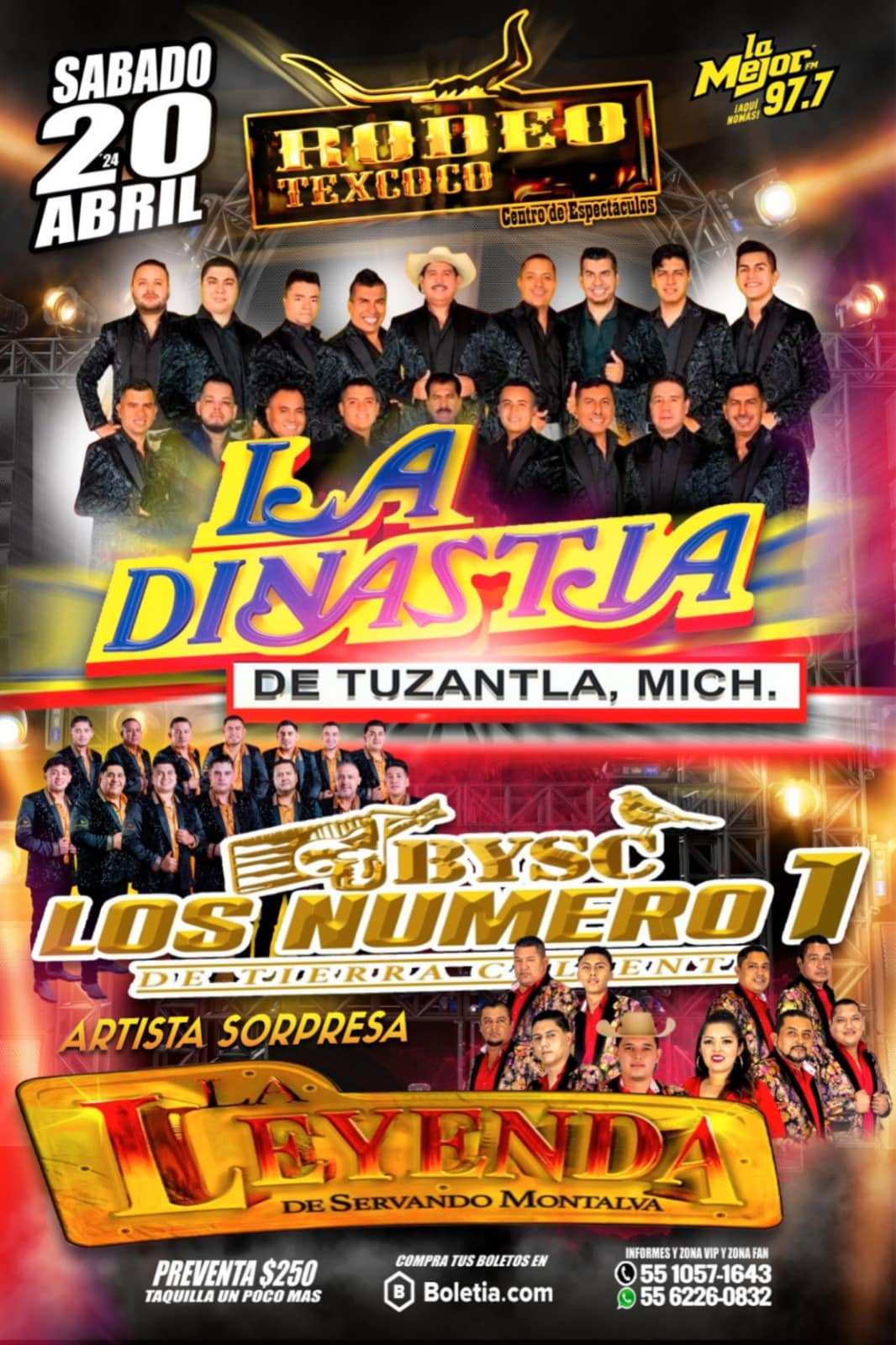 La Dinastia en Rodeo Texcoco