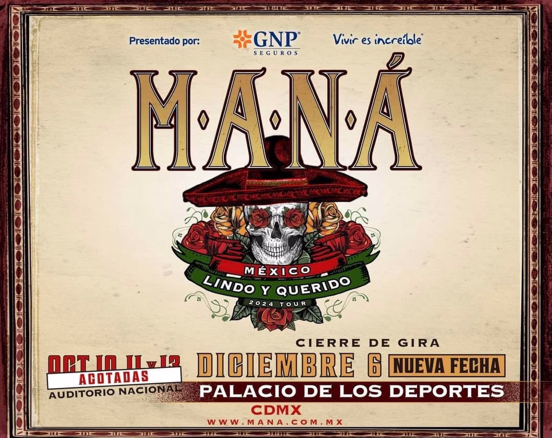 Maná Palacio de los deportes