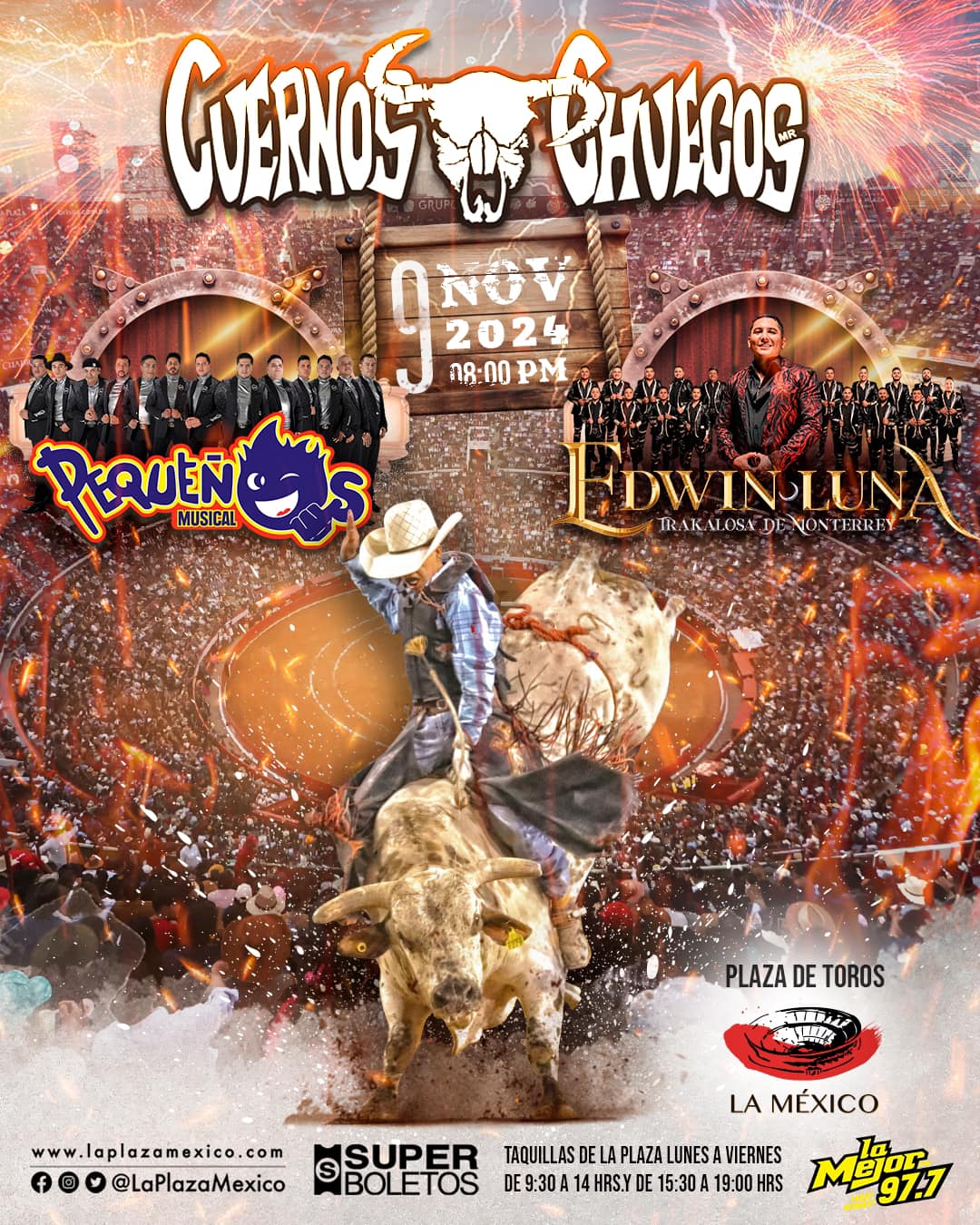 Pequeños Musical y La Trakalosa en la plaza México