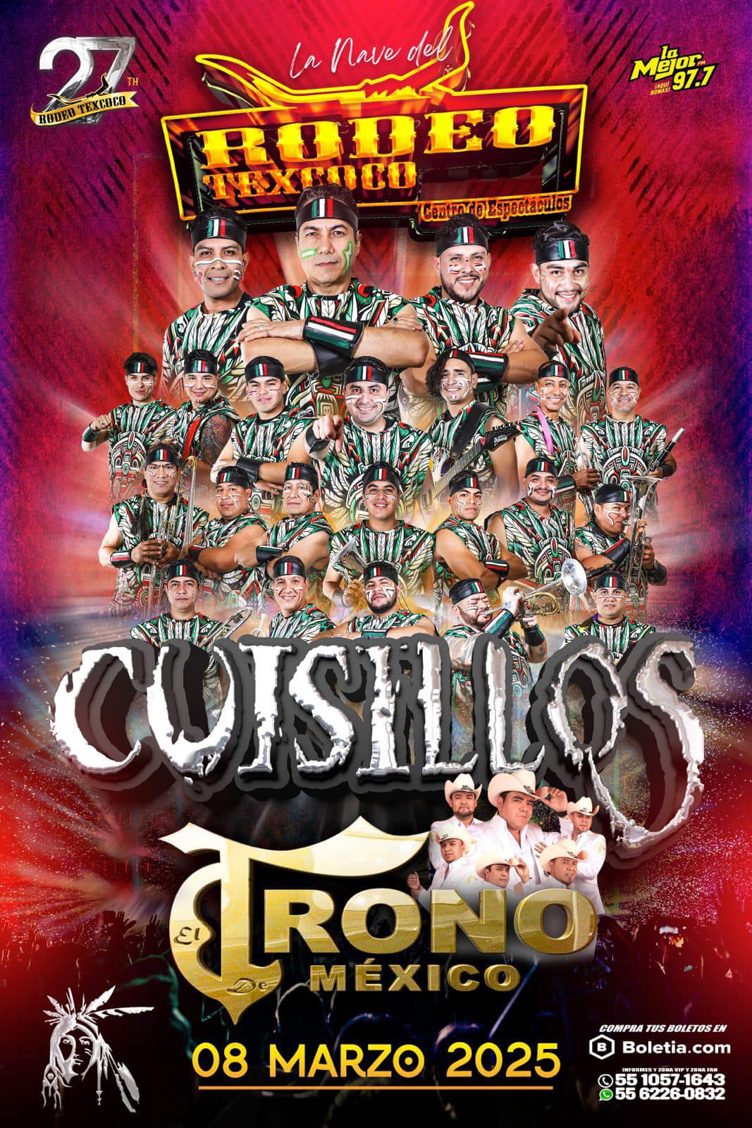 Cuisillos Trono de México Rodeo Texcoco