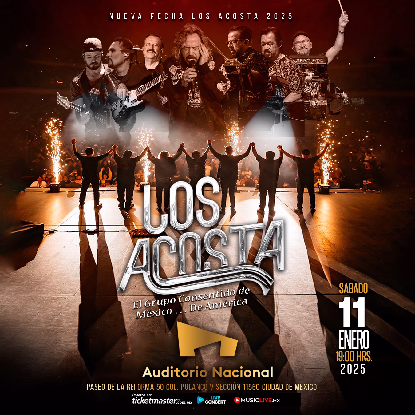 Los Acosta Auditorio Nacional