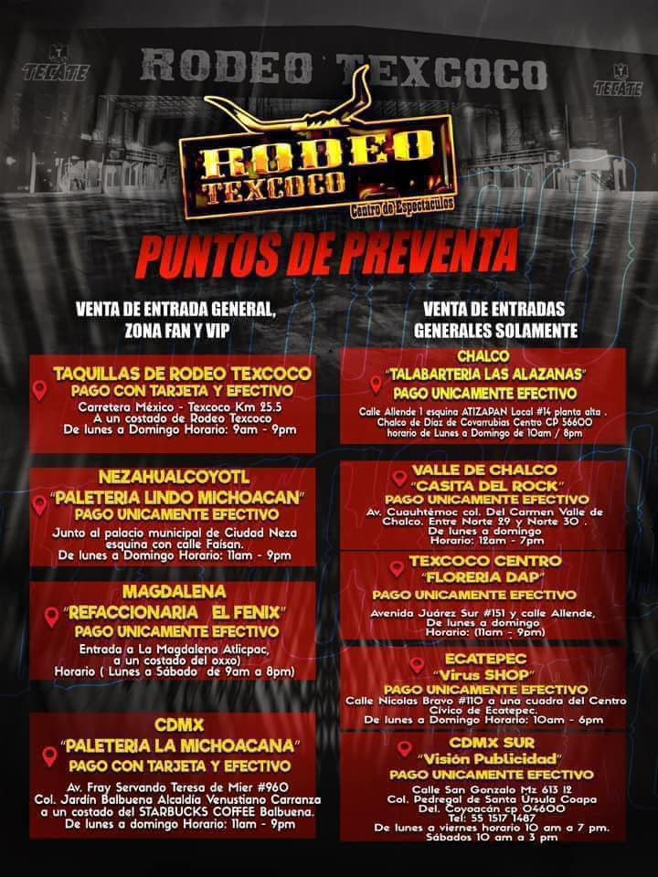 Preventa Rodeo Texcoco