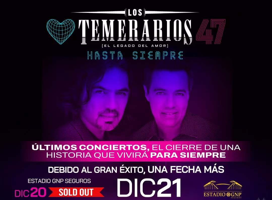 Los Temerarios Estadio GNP Seguros
